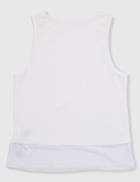 Top deportivo X10 para entrenamiento niña