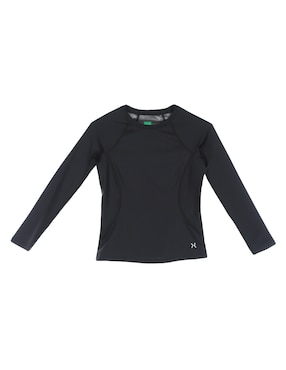 Playera deportiva para entrenamiento X10 de niña