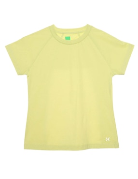 Playera deportiva para entrenamiento X10 de niña