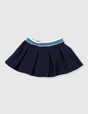 Falda short deportiva X10 para entrenamiento niños grandes
