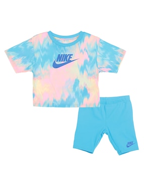 Conjunto Deportivo Nike De Algodón Para Niña 2 Piezas