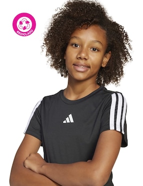 Playera deportiva para entrenamiento Adidas para niña