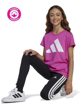 Malla Adidas compresión baja para niña