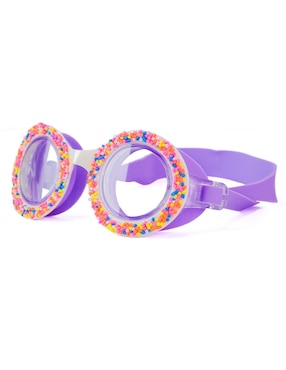 Goggles de puente fijo Mermaids 123 para natación de niña