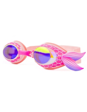 Goggles de puente intercambiable Mermaids 123 para natación de niña