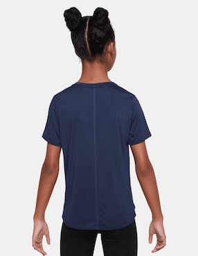 Playera deportiva para entrenamiento Nike G NP DF ONE SS TOP SPORT VNR HQ9311 de niña
