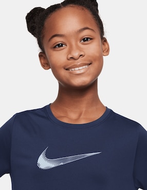 Playera deportiva para entrenamiento Nike G NP DF ONE SS TOP SPORT VNR HQ9311 de niña