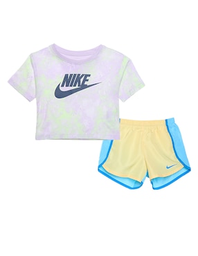 Conjunto Deportivo Nike De Algodón Para Niña 2 Piezas