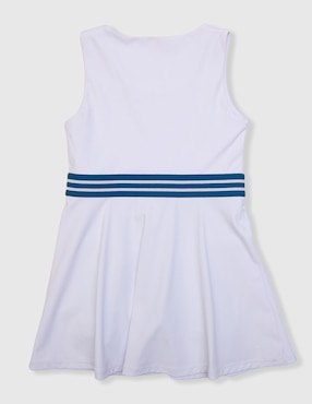 Vestido X10 corto tennis para niña