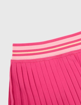 Falda short deportiva X10 para tennis niña