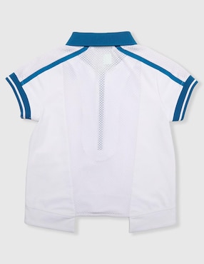 Playera tipo polo X10 para niña