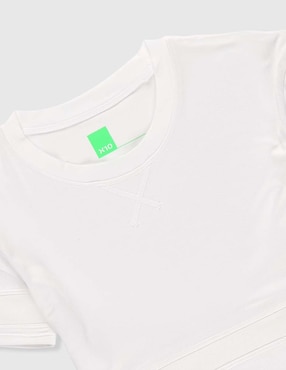 Playera deportiva para entrenamiento X10 de niña