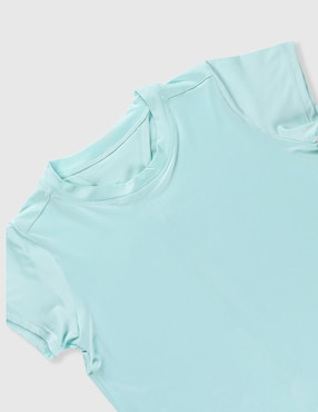 Playera deportiva para entrenamiento X10 de niña