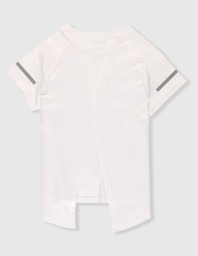Playera deportiva X10 para niña