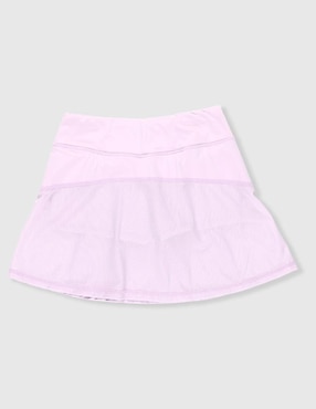 Falda short deportiva X10 para tennis niña