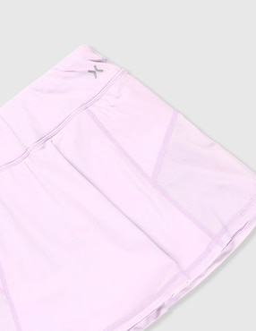 Falda short deportiva X10 para tennis niña