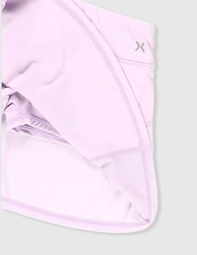 Falda short deportiva X10 para tennis niña