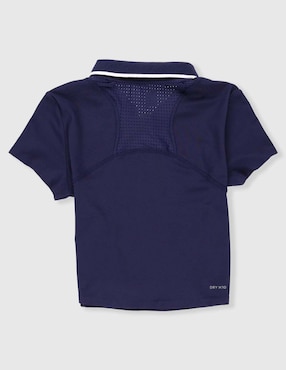 Playera tipo polo X10 para niña