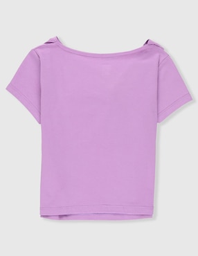 Playera deportiva para entrenamiento X10 de niña
