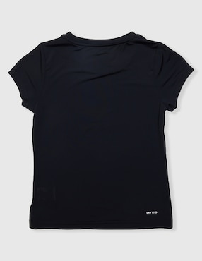 Playera deportiva para entrenamiento X10 de niña
