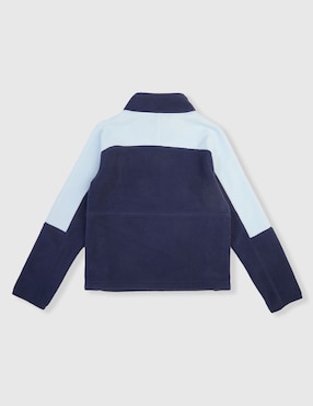 Sudadera X10 con bolsas para niña