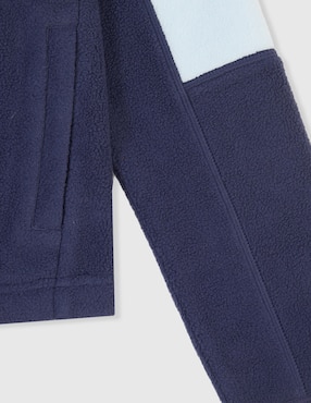 Sudadera X10 con bolsas para niña