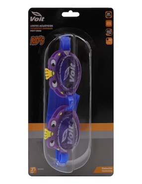 Goggles de puente fijo Voit para natación de infantil niña