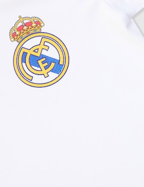 Playera deportiva para fútbol Equipos Internacionales Real Madrid Club de Fútbol de niña