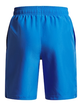 Short con bolsillos Under Armour Ua Tech Woven Wordmark Short para entrenamiento niña