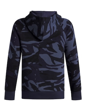 Sudadera Under Armour Ua Rival Fleece Printed Hd con capucha para niña