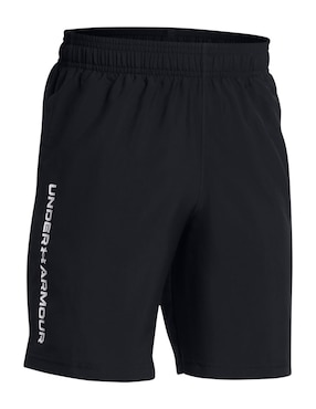 Short con bolsillos Under Armour Ua Tech Woven Wordmark Short para entrenamiento niña