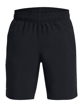 Short con bolsillos Under Armour Ua Tech Woven Wordmark Short para entrenamiento niña