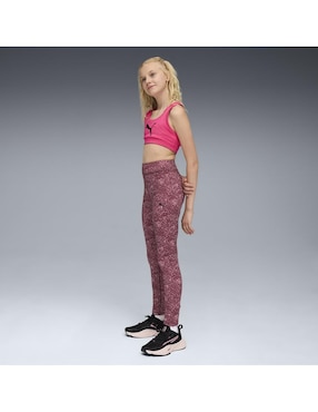 Top deportivo Puma Tad Ess Bra G para entrenamiento niña