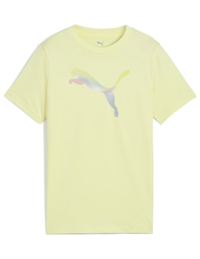 Playera deportiva para entrenamiento Puma GRAPHIC Gradient Tee G de niña