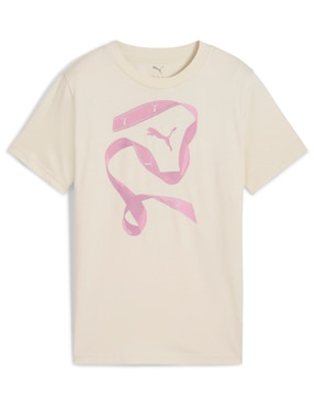 Playera deportiva para entrenamiento Puma de niña