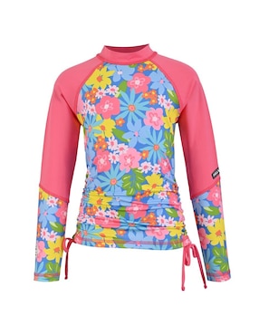 Wetshirt Fullsand floral para niña