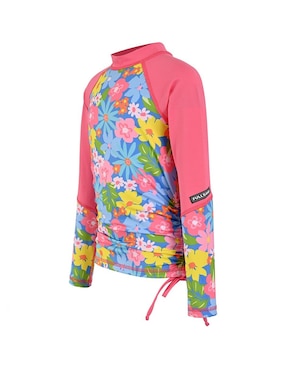 Wetshirt Fullsand floral para niña
