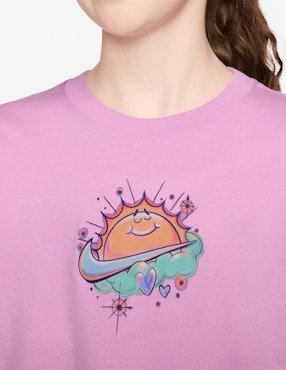 Playera deportiva para entrenamiento Nike de niña