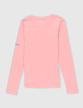 Playera deportiva casual Columbia para niña