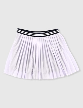 Falda short deportiva Pink Fit para entrenamiento niña