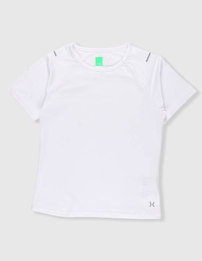 Playera deportiva para entrenamiento X10 para niña
