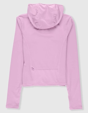 Sudadera X10 con capucha y bolsa para niña
