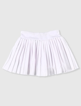 Falda short deportiva X10 para entrenamiento niña