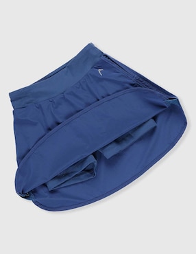 Falda short deportiva Head para entrenamiento niña