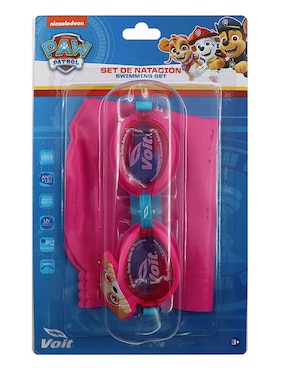 Goggles de puente fijo Voit para natación de niña