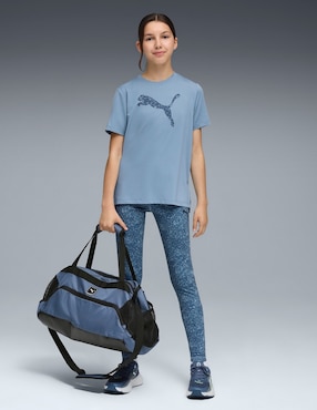 Playera deportiva para entrenamiento Puma TAD ESS Puma Logo Graphic Tee G de niña
