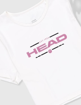 Conjunto deportivo regular Head con elástico para niña