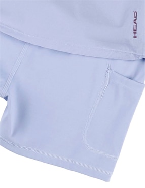 Falda short deportiva Head para entrenamiento niña