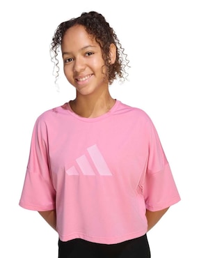 Playera deportiva casual Adidas All Sports para niña