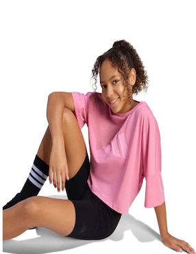 Playera deportiva casual Adidas All Sports para niña